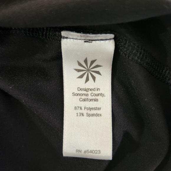 Athleta Womens Black Narrow Racerback Tank Top |631416| |XS| - Picture 6 of 7